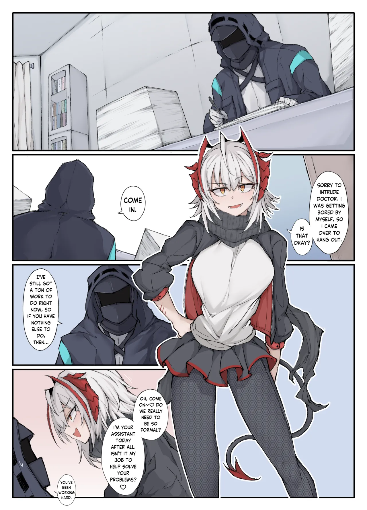 The Strongest Person in the World! - Interlude W page 1 full