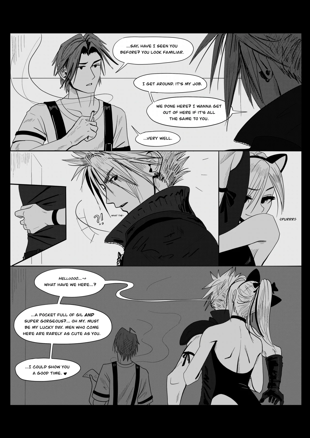 Cloud x Tifa comic - Post-ACC ch.1-2 page 6 full