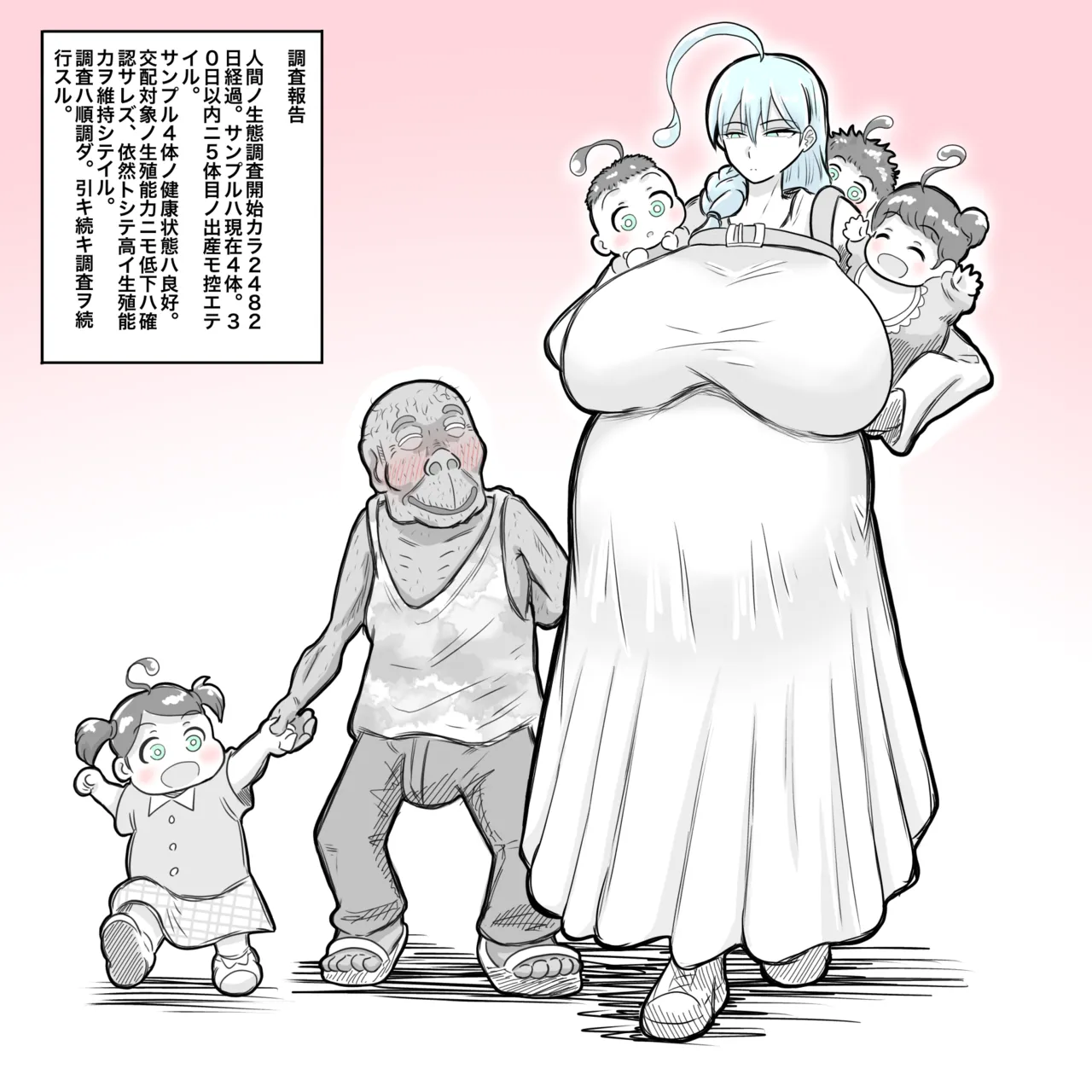 Chikyuu Shinryaku Wo Kuwadate, Chikyuujin No Seitai Wo Chousa Suru Kowai Uchuujin page 5 full