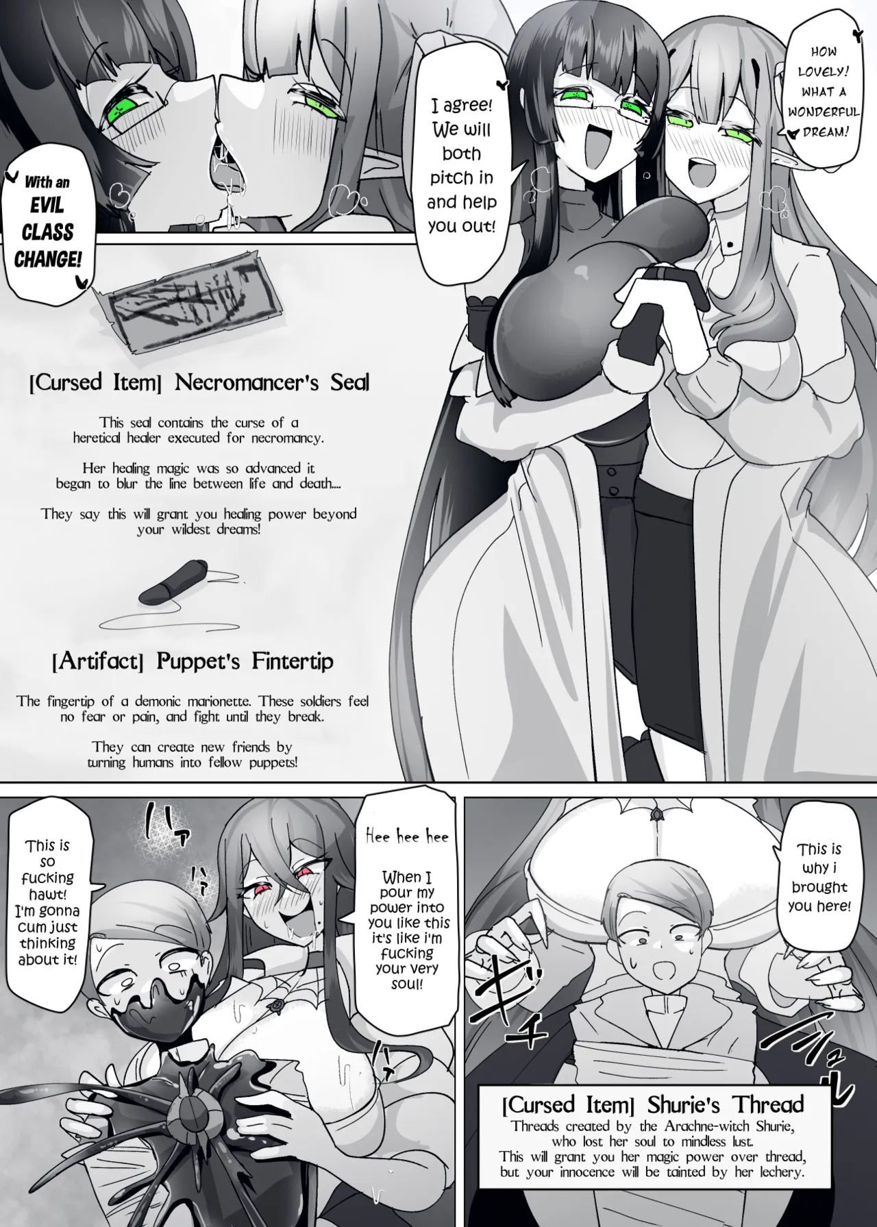 Matenshoku no Yakata 10 | The House of Evil Class Change 10 Necropuppeteer page 5 full