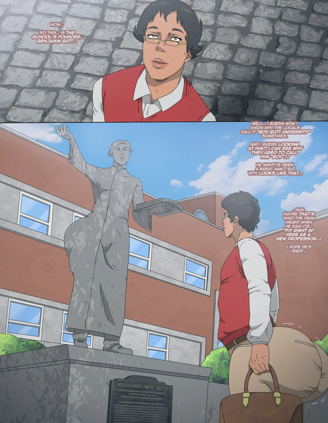 B.B.U Adventures page 1 full