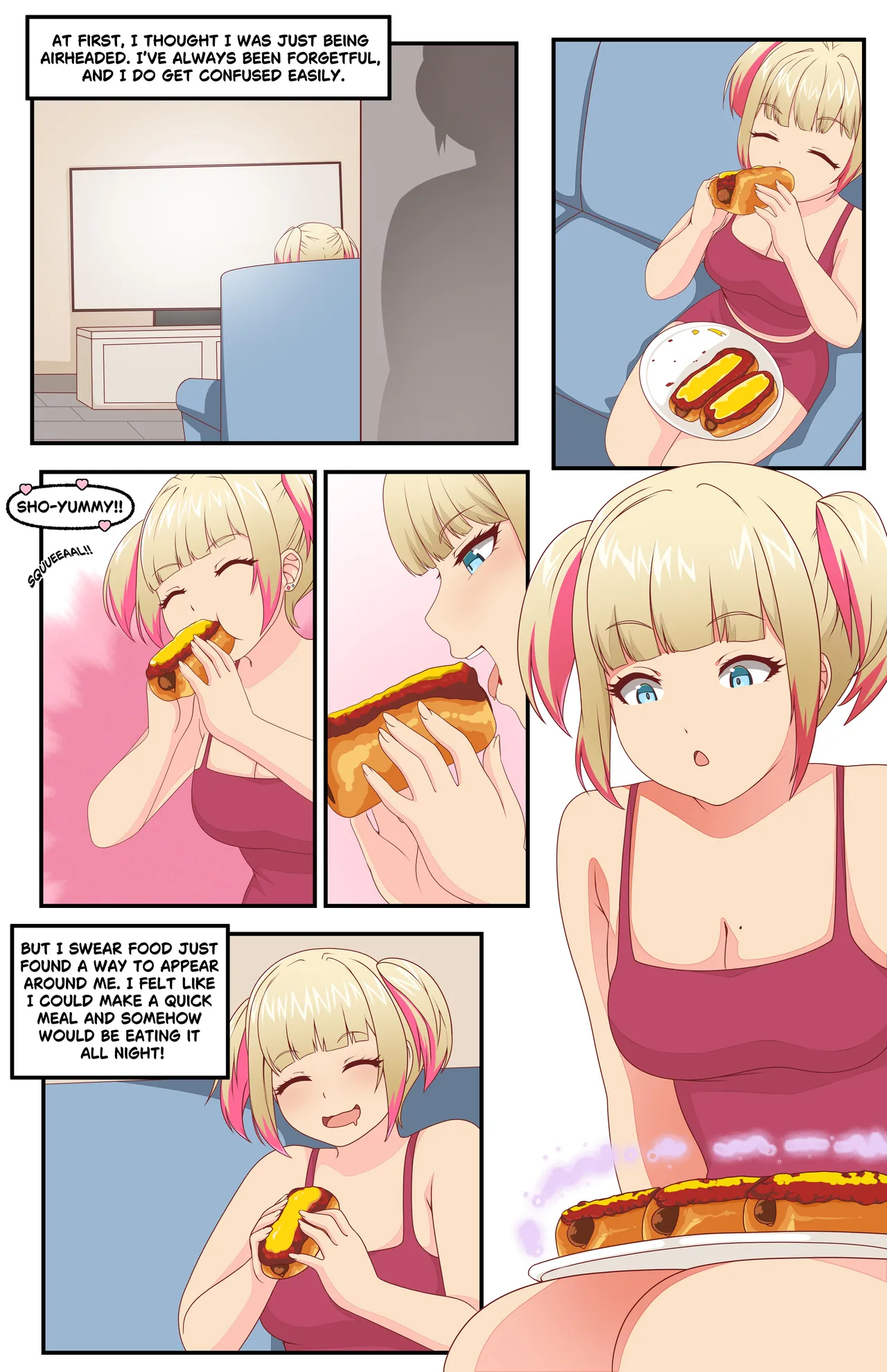 I’m Only Fat Because a Gluttony Demon Made Me Eat! page 2 full