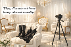 The withe Sensual fluid - TS AI love you