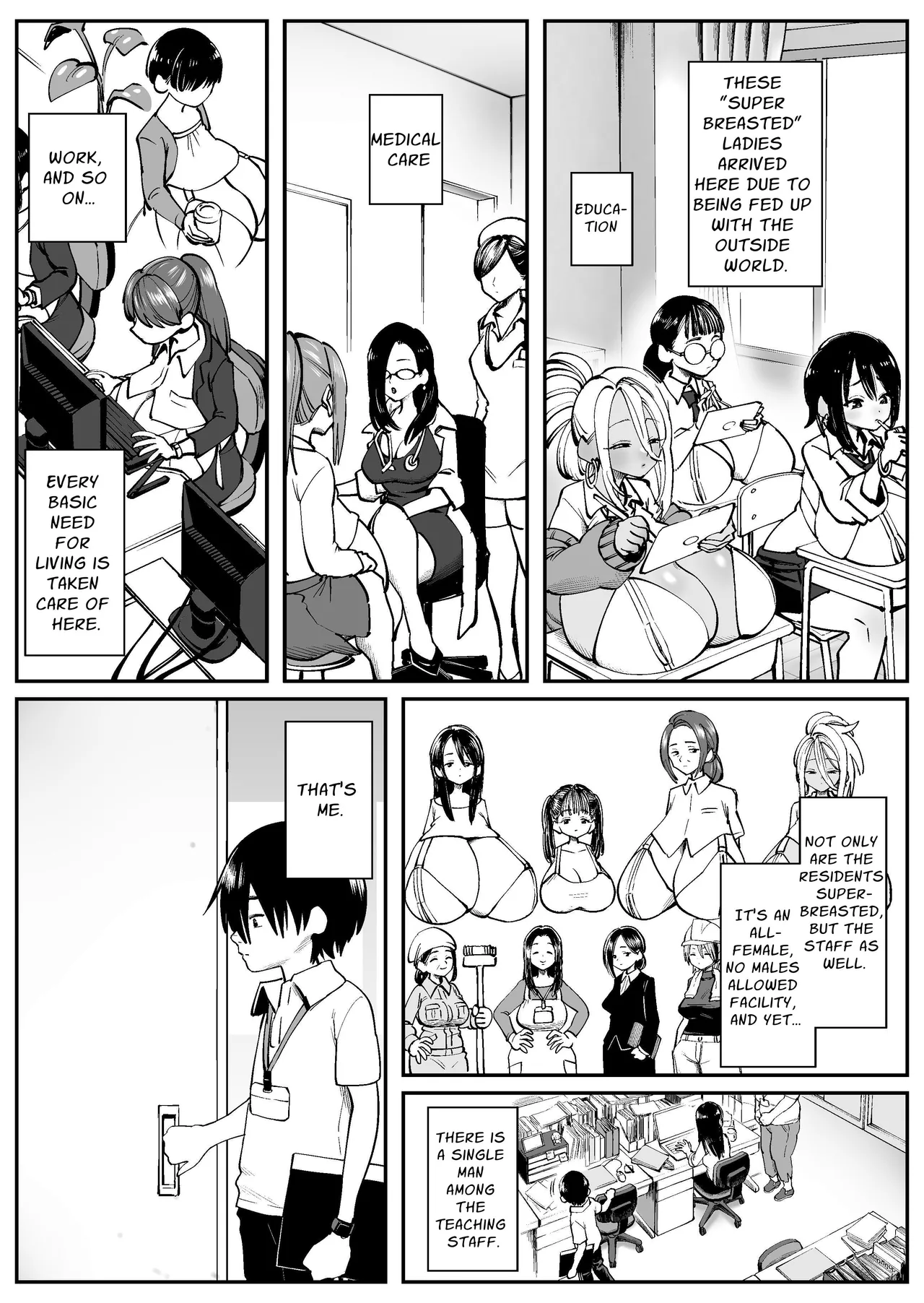 The Super-breasted Women's Facility 1+2 page 3 full