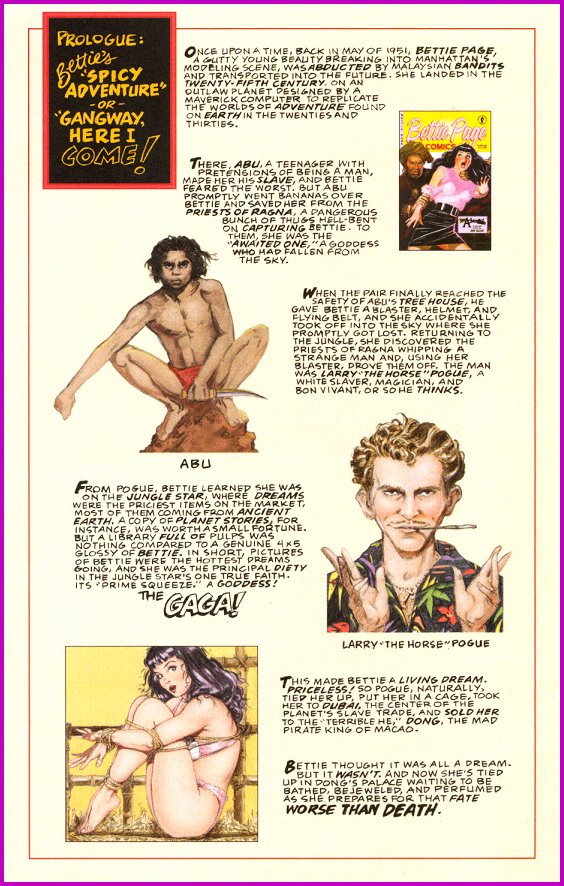 Bettie Page - Queen Of The Nile #1 page 4 full