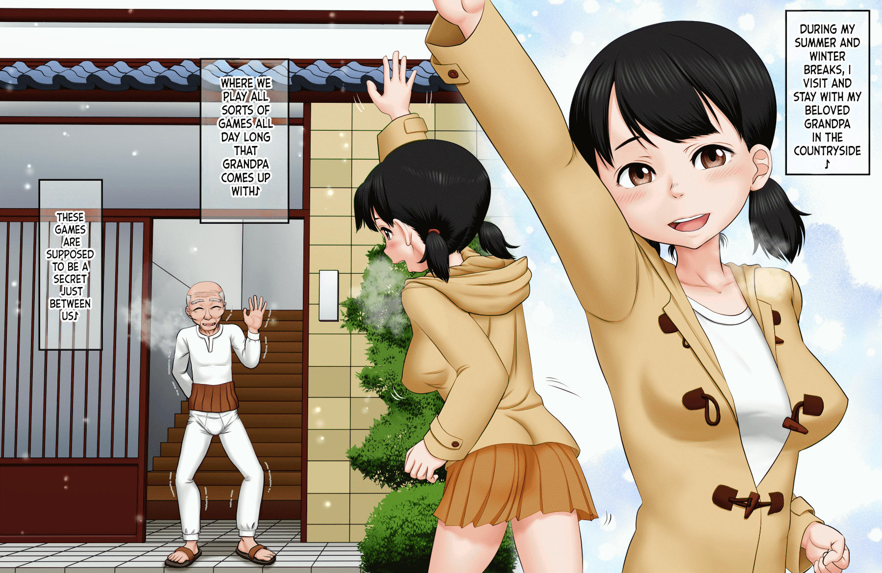 Ojii-chan to Magomusume no Happy Saiminx | Grandpa and Granddaughter's Happy Hypnotic Sex page 3 full