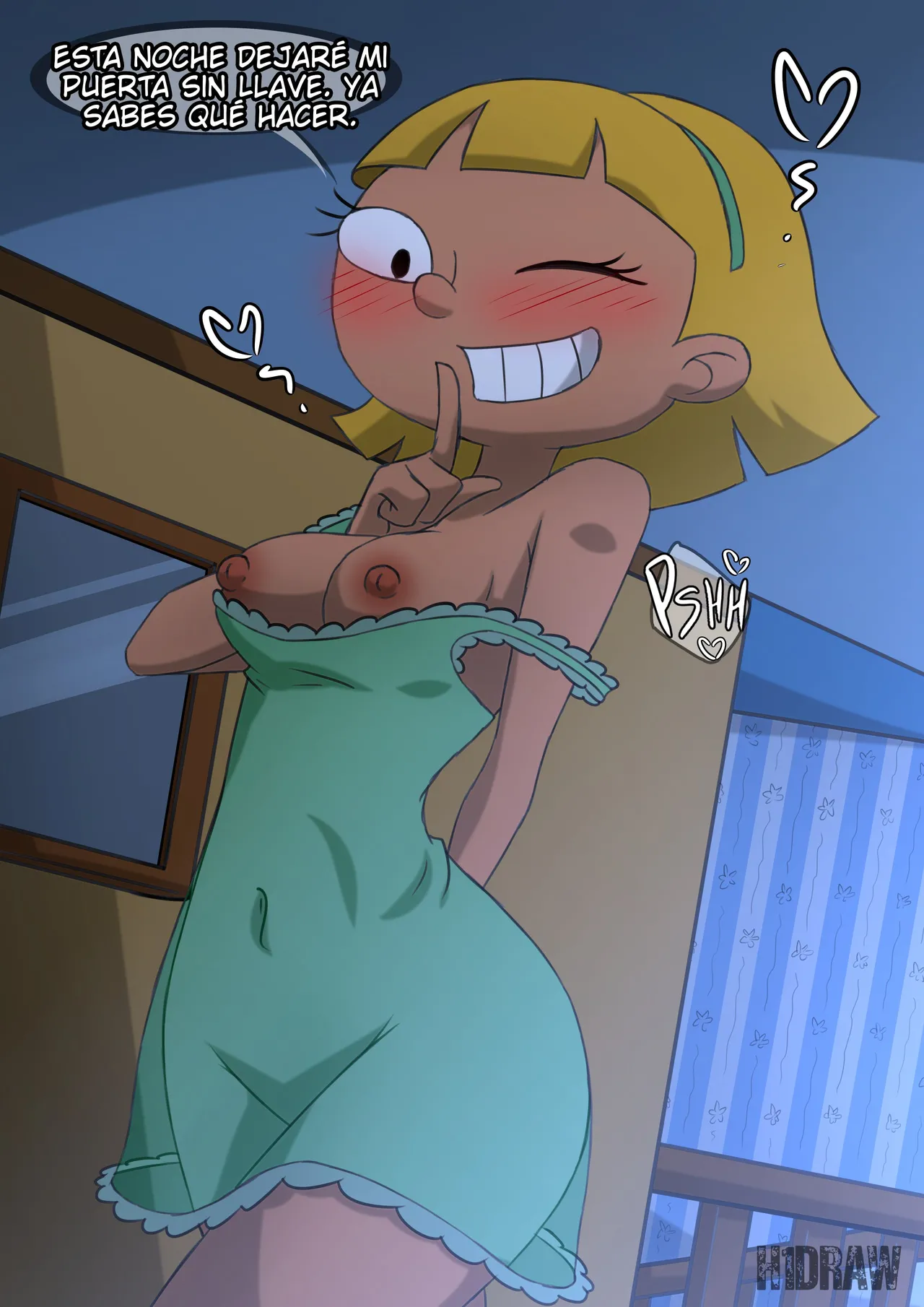 Hey Arnold - Olga Pataki - Open Door - by h1draw page 1 full