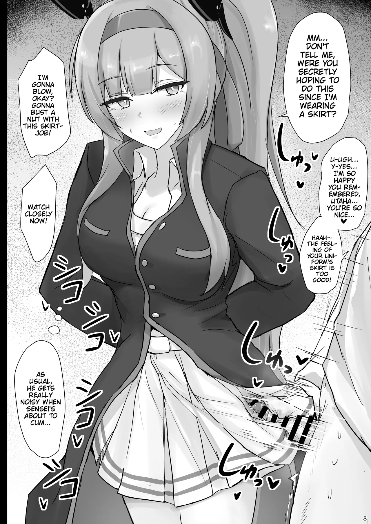 Utaha de Shiko Seikatsu | My Life Fapping to Utaha page 7 full