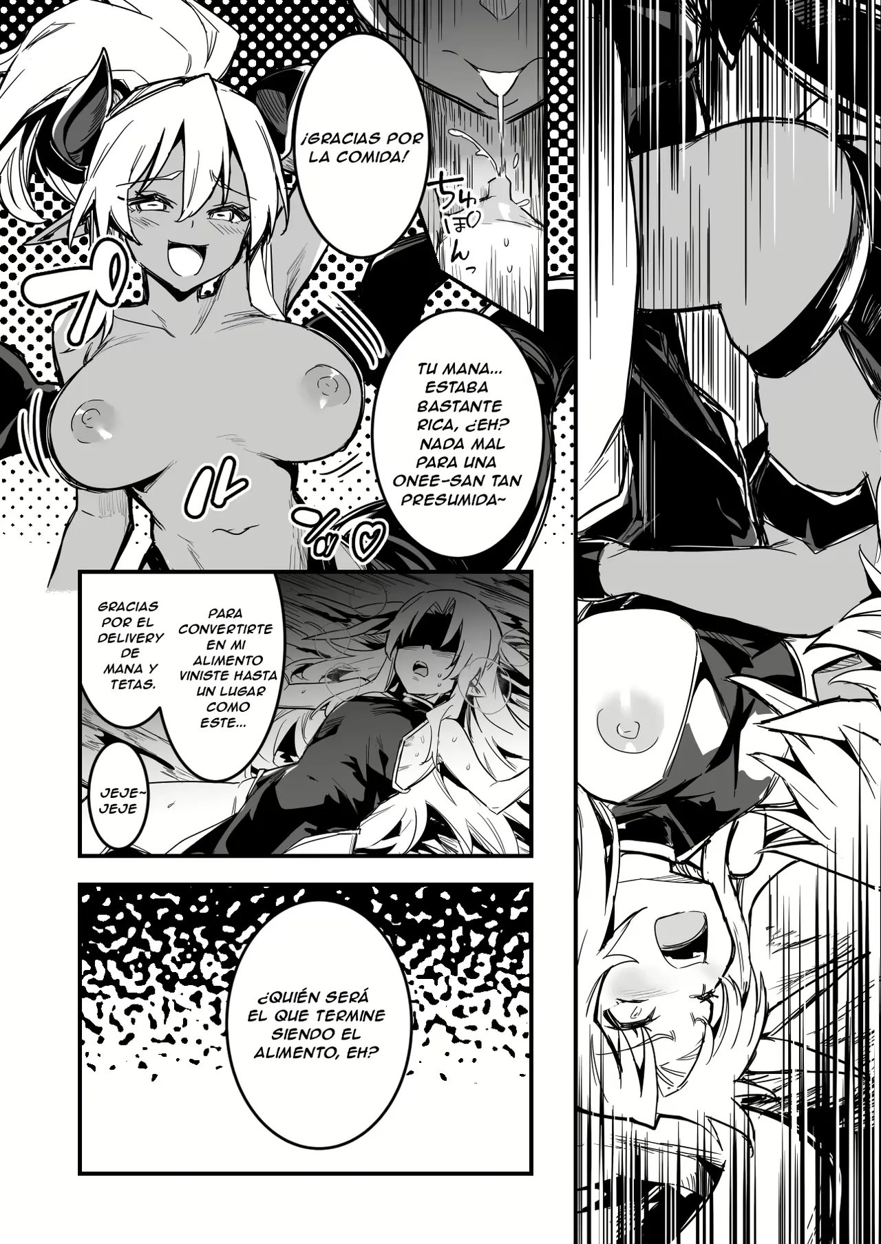 Monzetsu!! Yuri Ecchi Energy Drain Taiketsu!! Kyuunyuu Impu-chan vs Uranaishi-chan page 4 full