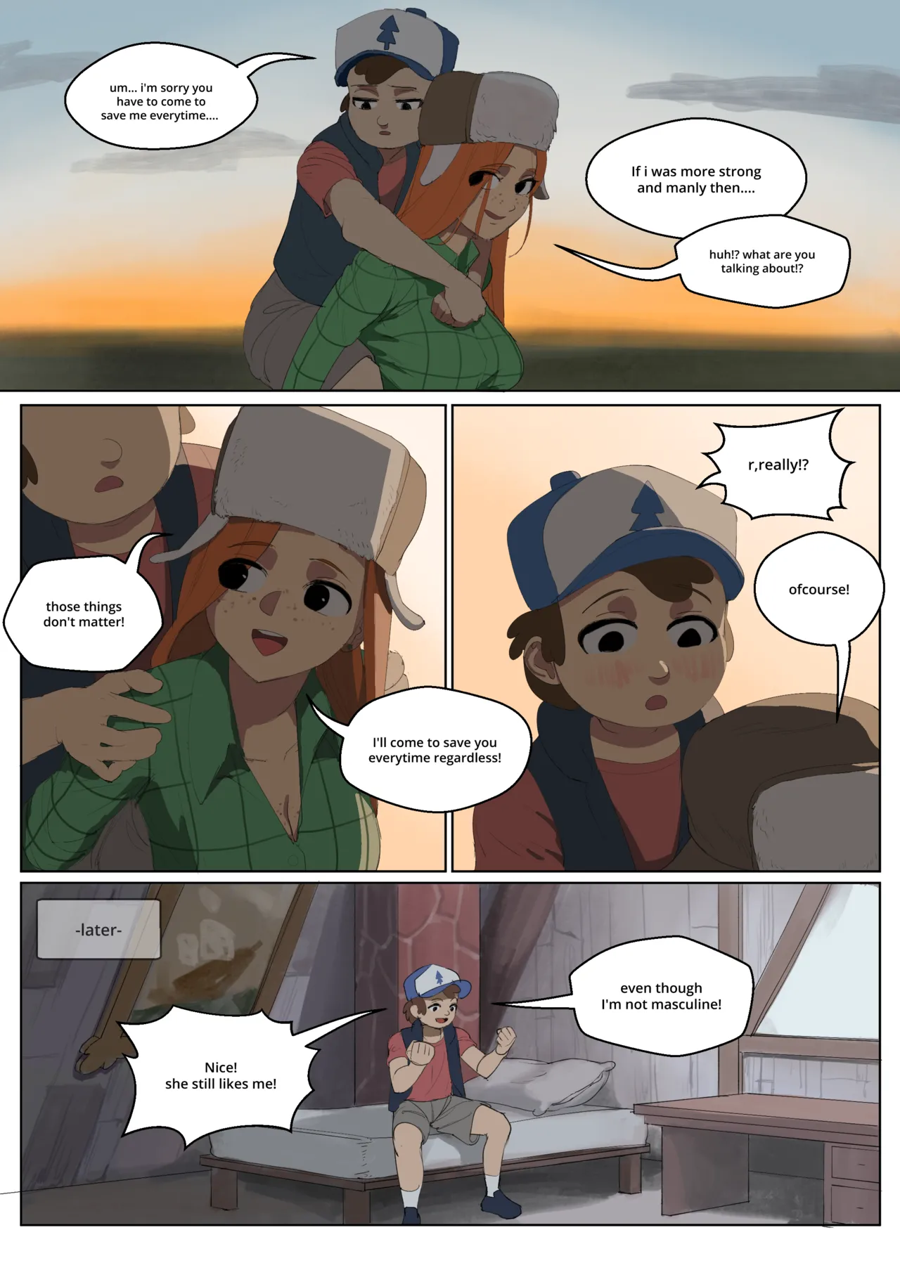Gravity Falls Saga  Full page 2 full