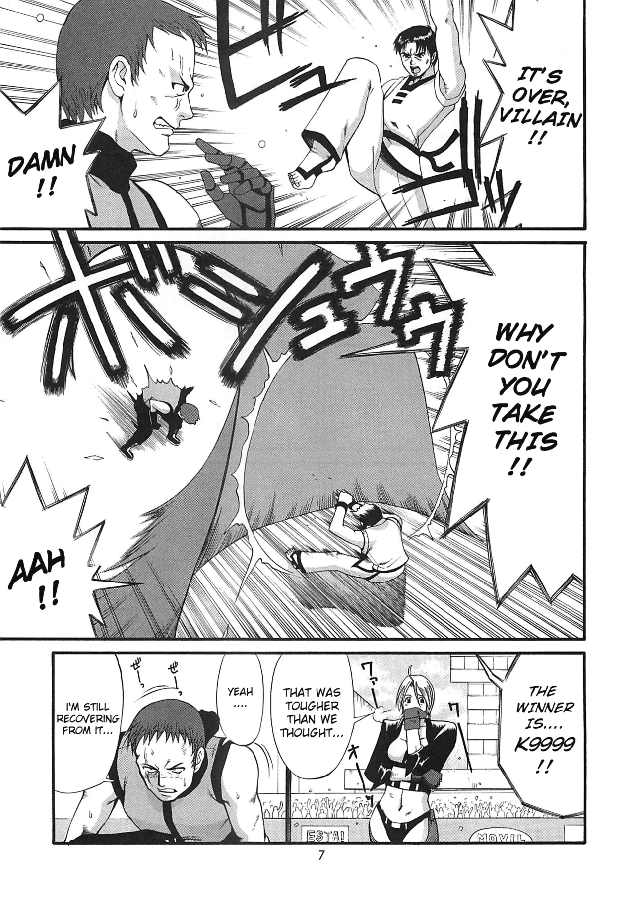 King of Fighters - The Athena &amp; Friends 2001 page 7 full