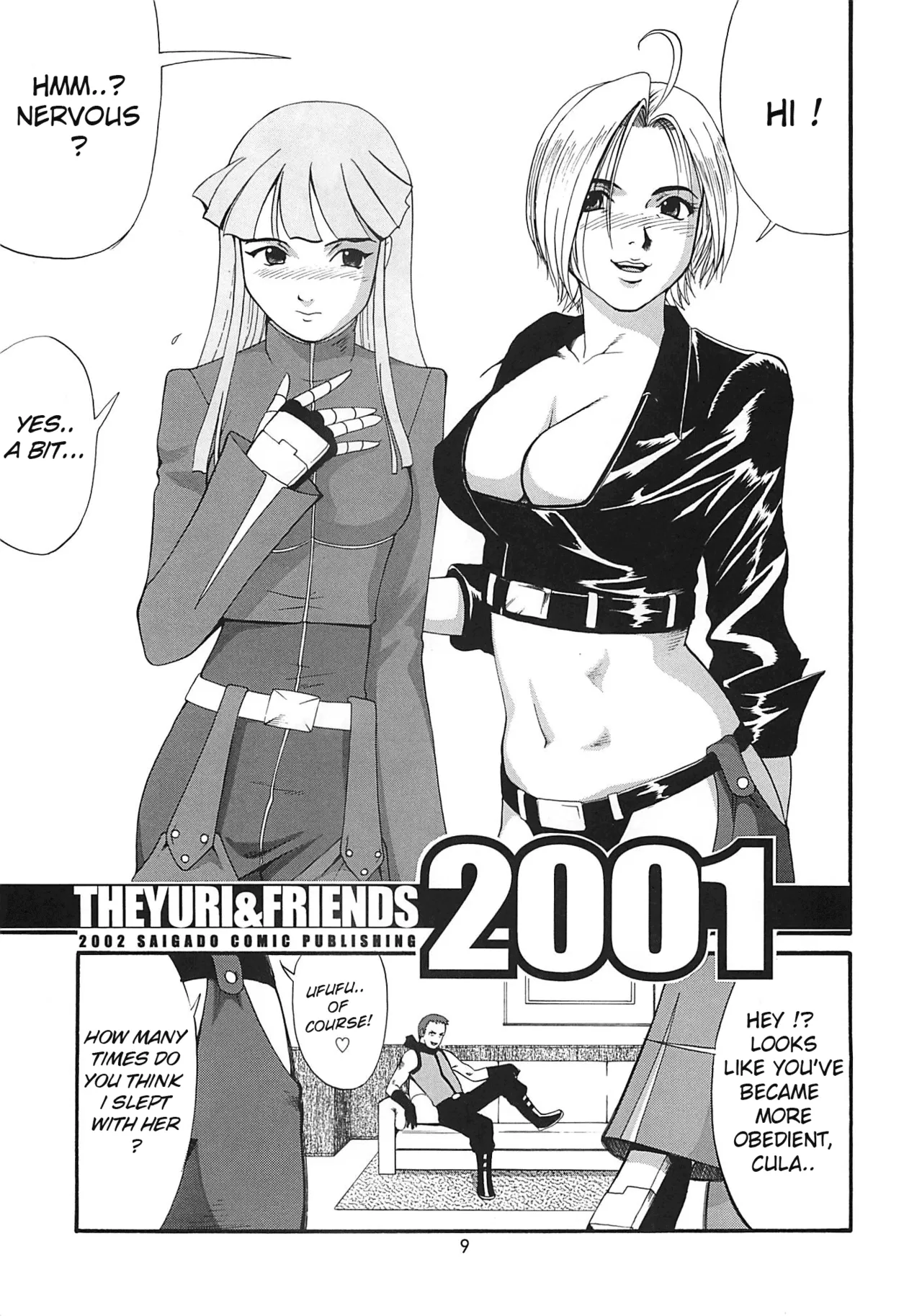 King of Fighters - The Athena &amp; Friends 2001 page 9 full