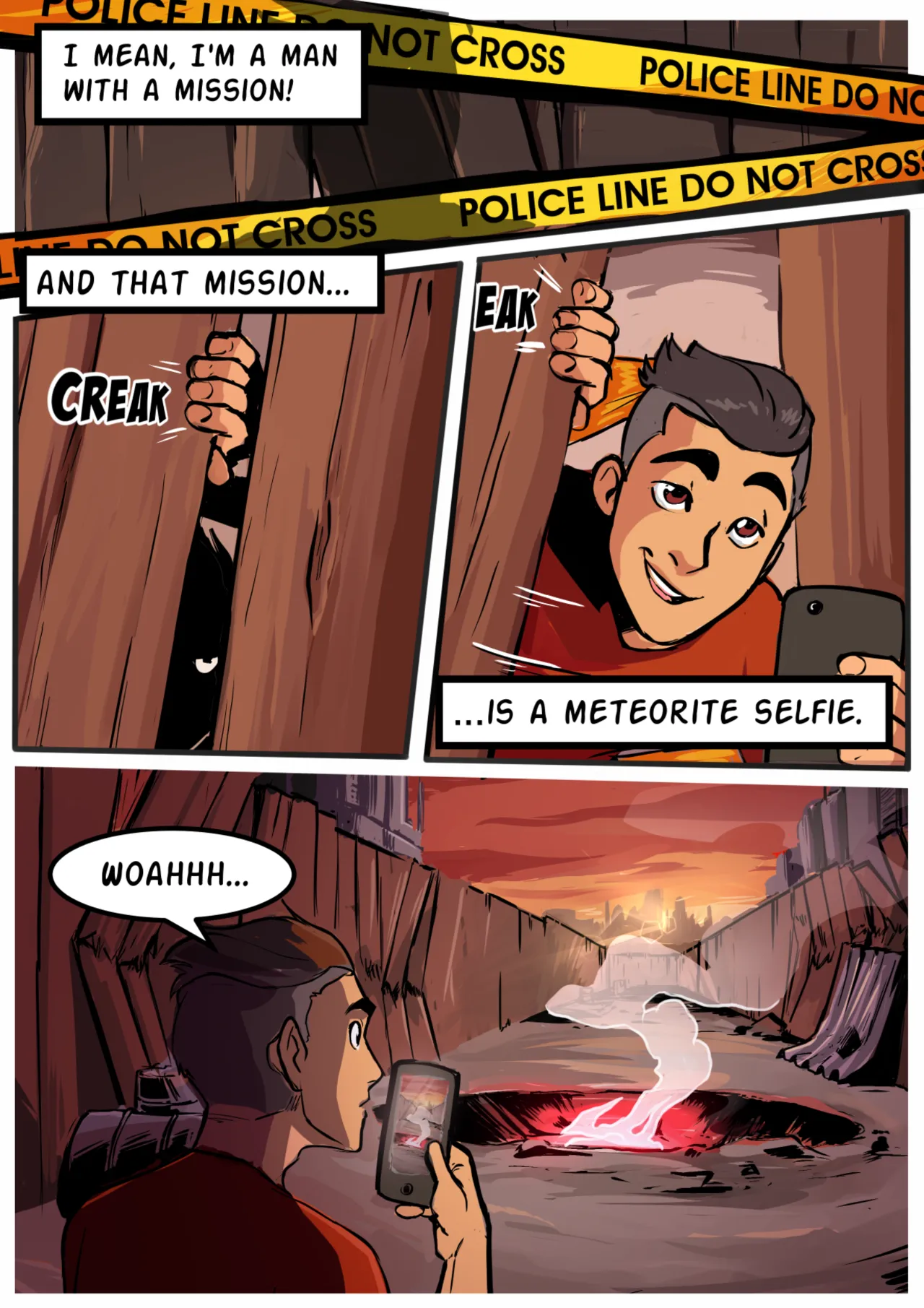 It Came from Outer Space, Dude! page 5 full