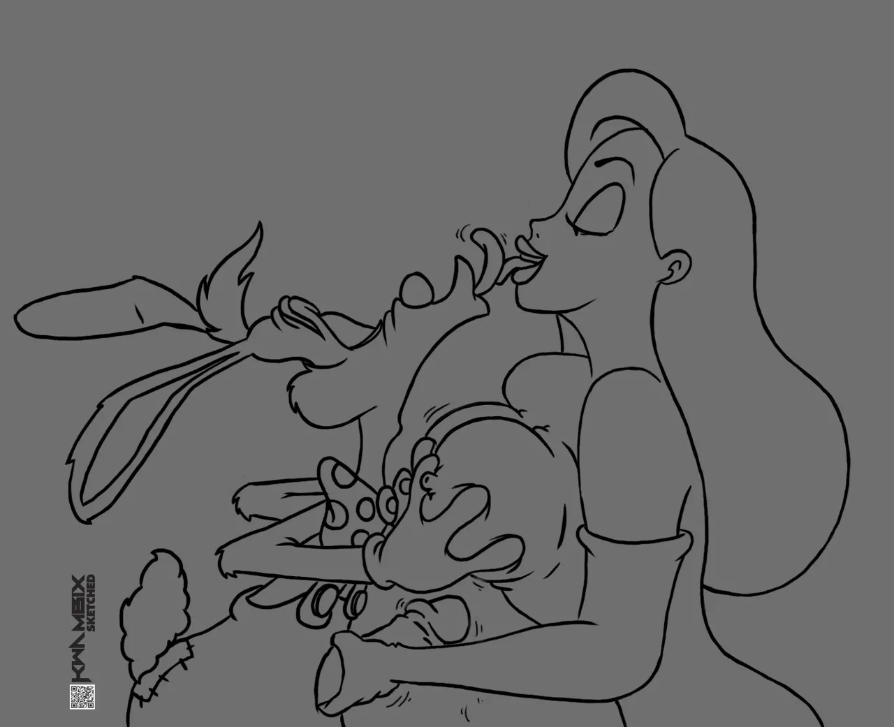 Roger Rabbit and Jessica page 8 full