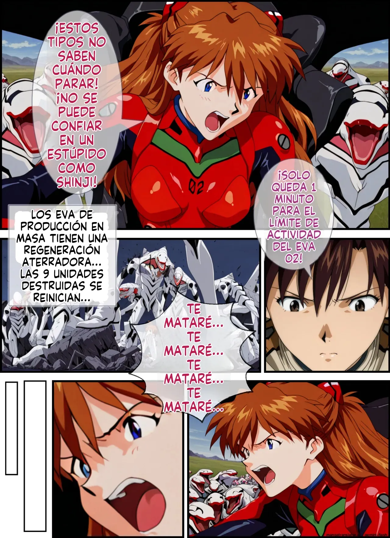 Asuka to Shinji no Icha Love Tanetsuke Sex  MTL page 7 full