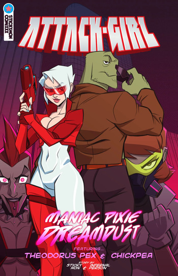 Attack-Girl: Maniac Pixie Dreamdust - stickymon cover