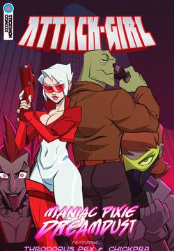 Attack-Girl: Maniac Pixie Dreamdust - stickymon