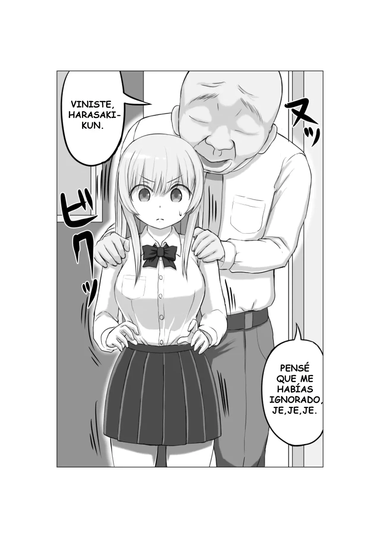 Osananajimi no Geneki Joshikousei Gravure Model ga Hentai Gerokimo Kyoushi ni Kudokareru Hanashi｜Una historia sobre una amiga de la infancia que es seducida por un sensei pervertido y abusador page 8 full