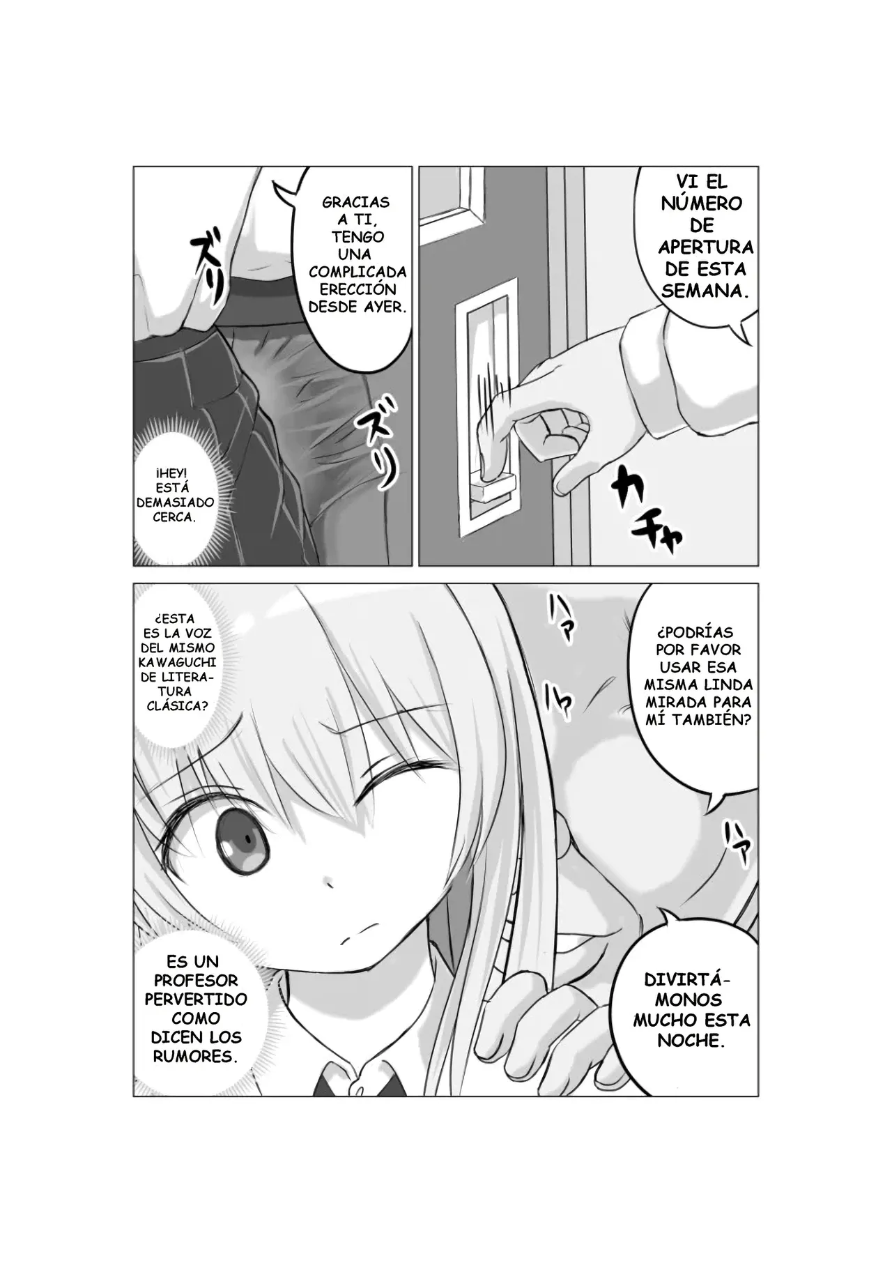 Osananajimi no Geneki Joshikousei Gravure Model ga Hentai Gerokimo Kyoushi ni Kudokareru Hanashi｜Una historia sobre una amiga de la infancia que es seducida por un sensei pervertido y abusador page 9 full