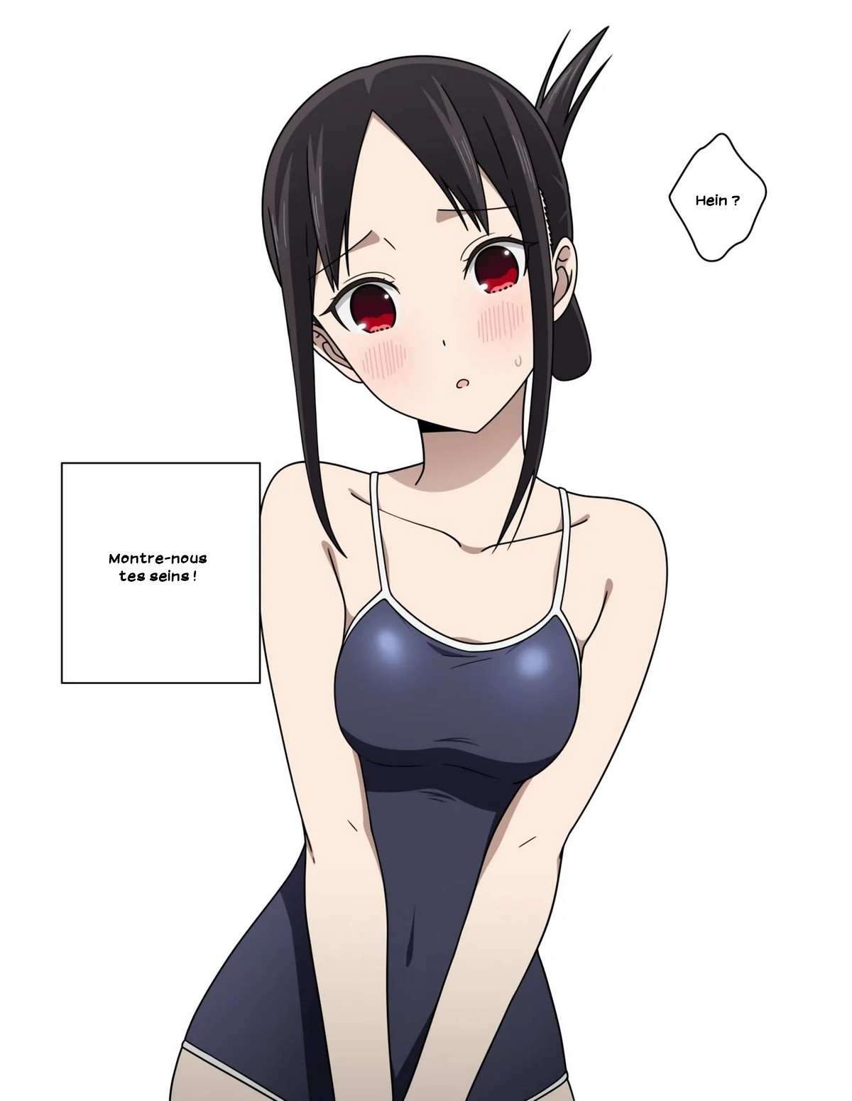 Shinomiya Kaguya's Swimsuit Photo Shoot - Parts 1-3 page 10 full
