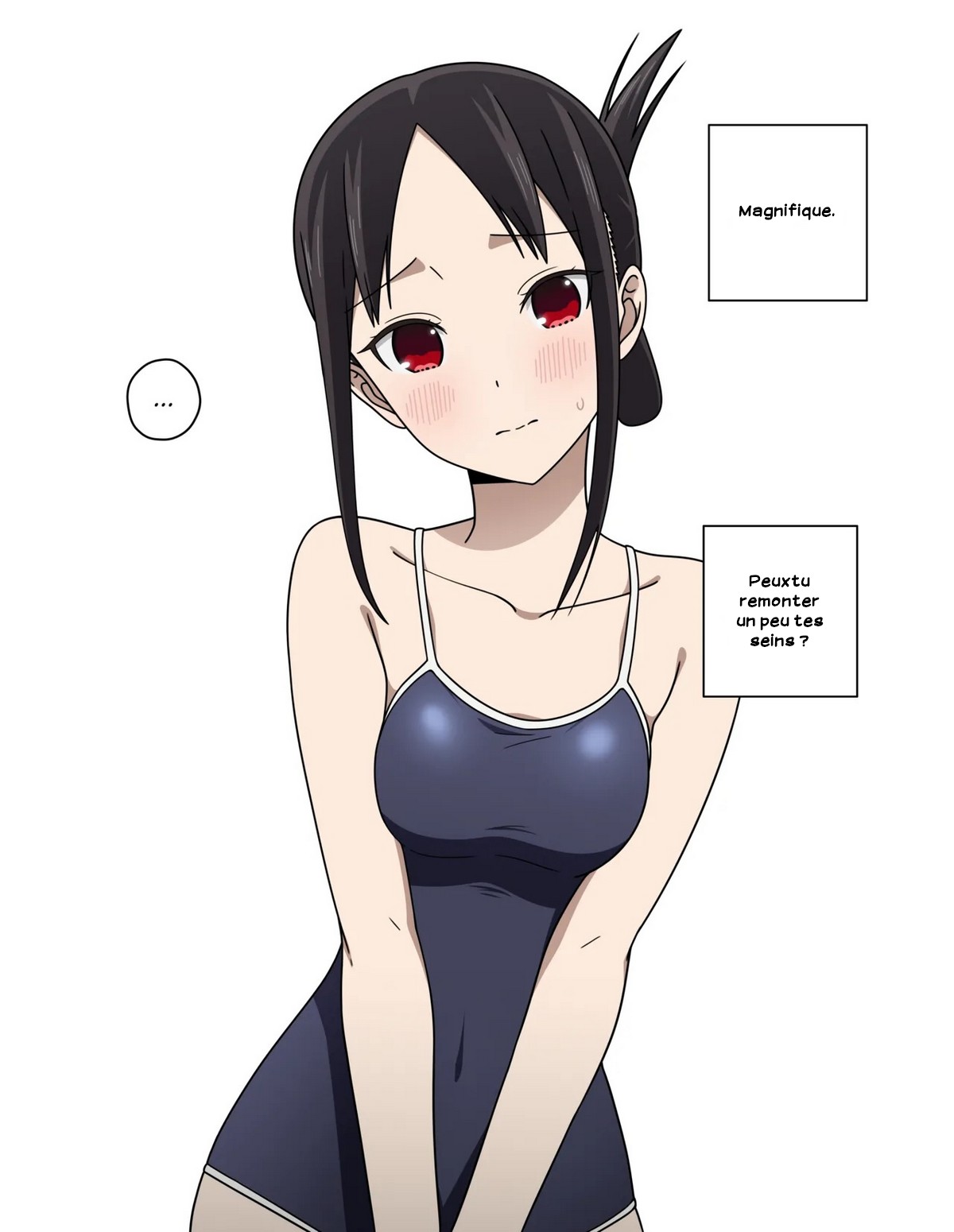 Shinomiya Kaguya's Swimsuit Photo Shoot - Parts 1-3 page 9 full