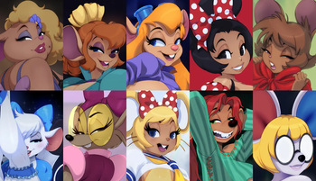 Mouse Girls set + Extras cover