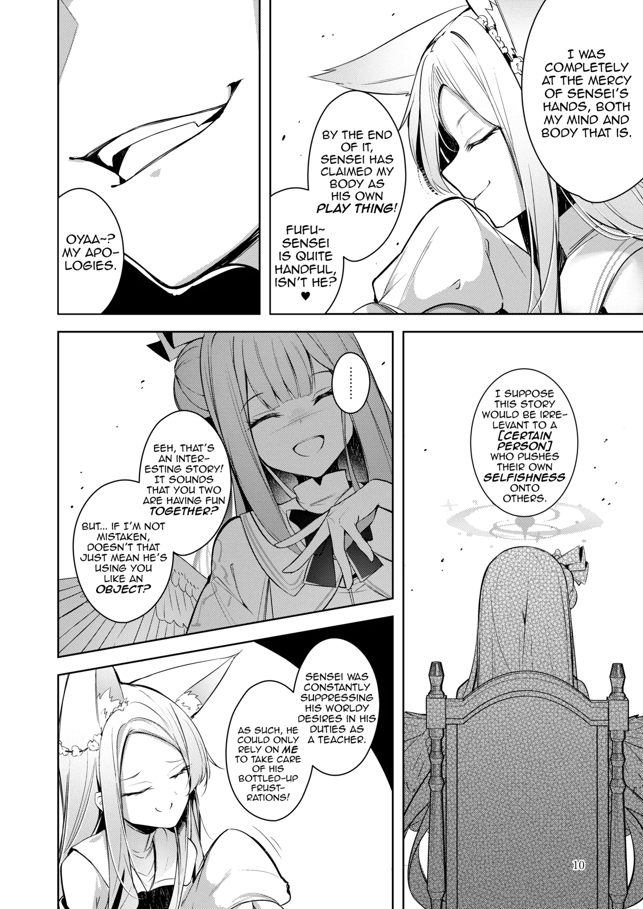 Watashi ga Ichiban Sensei ni Aisarete irun desu kedo????? | I’m the One That Sensei Loves the Most, Right???? page 9 full