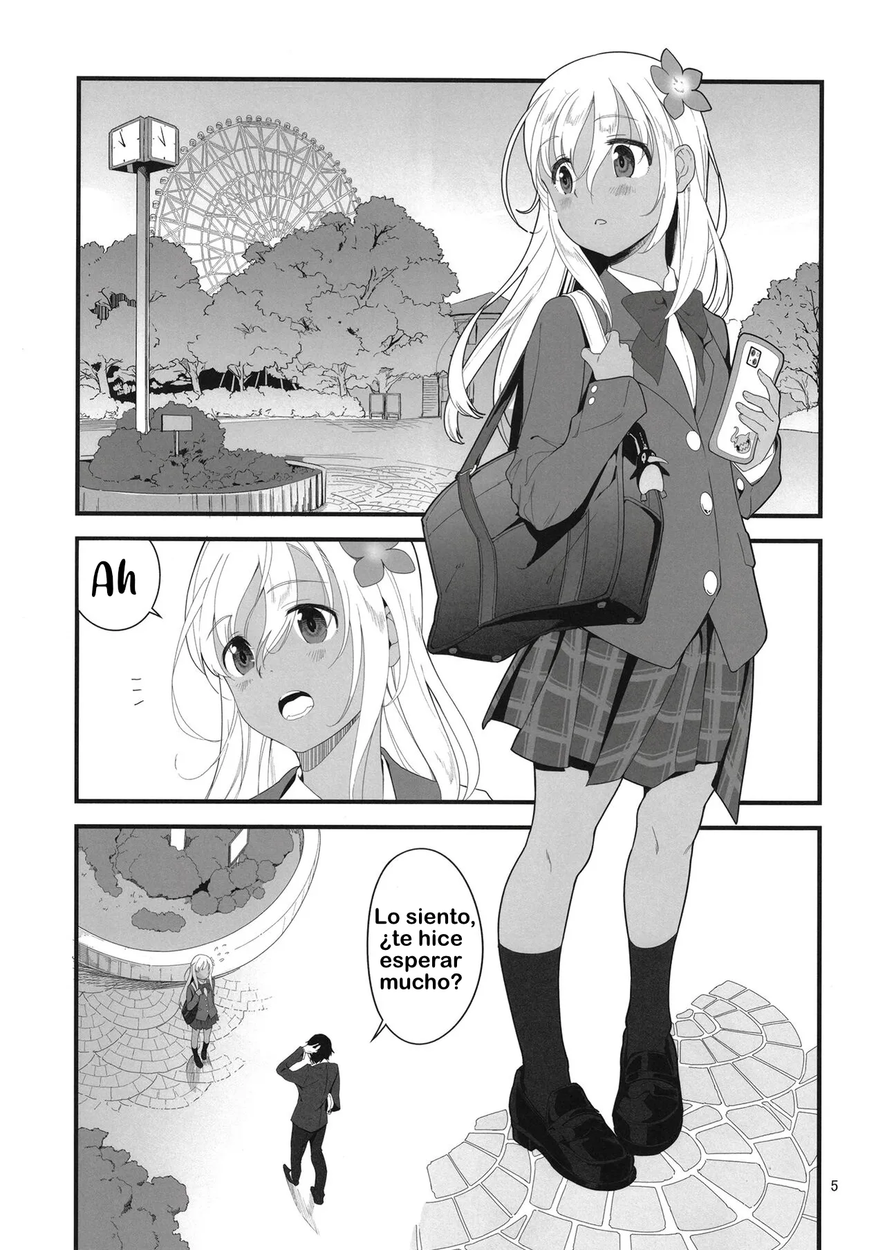 Ro-chan to Akogare Date Daisakusen｜La misión de la cita soñada de Ro-chan. page 5 full