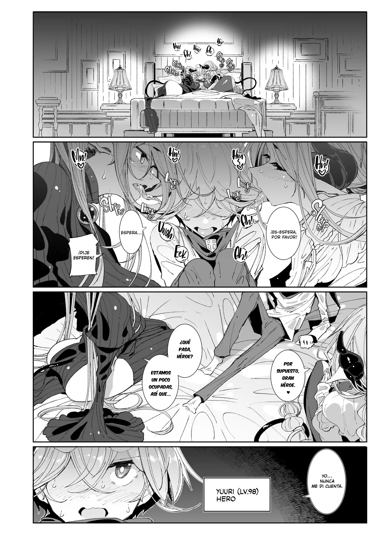 Maou Toubatsu o Oeta Yuusha-kun to Futanari Inma Futari ga Yarukotonante Kimatteru yo ne! |The Demon Lord Is Gone, the World Is at Peace... What Are the Hero and His Futa Succubi Gonna Do!? page 3 full