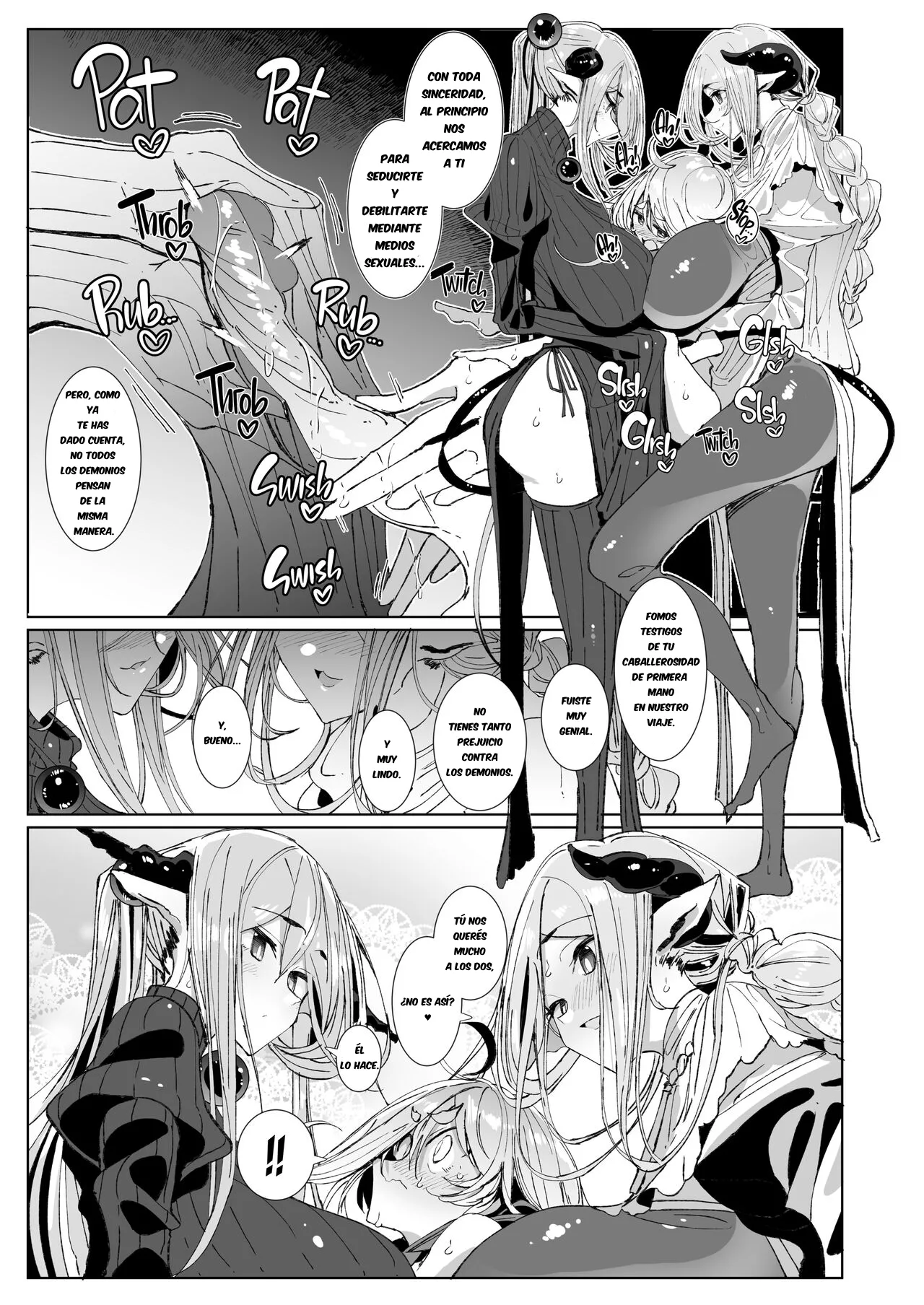 Maou Toubatsu o Oeta Yuusha-kun to Futanari Inma Futari ga Yarukotonante Kimatteru yo ne! |The Demon Lord Is Gone, the World Is at Peace... What Are the Hero and His Futa Succubi Gonna Do!? page 6 full