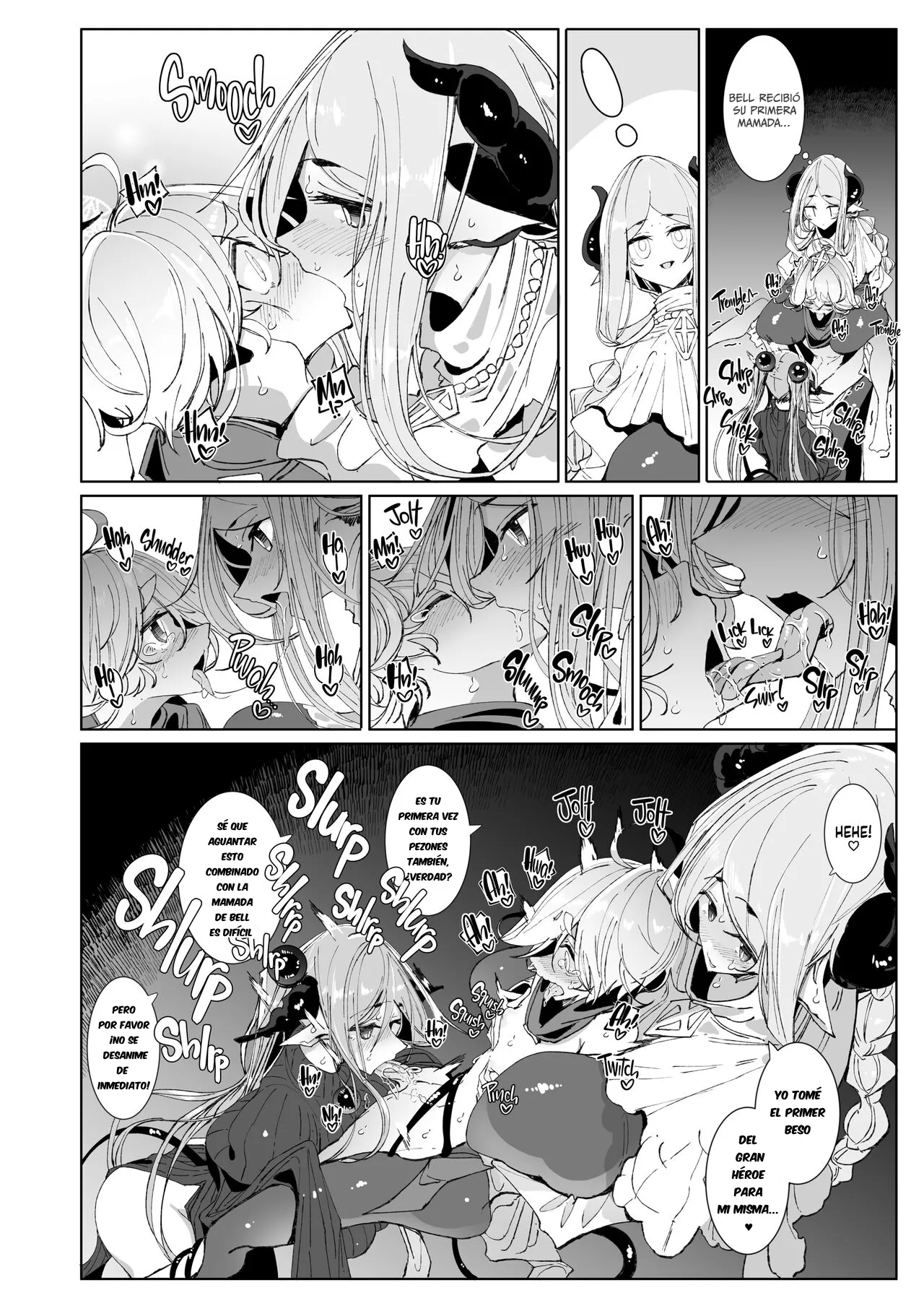 Maou Toubatsu o Oeta Yuusha-kun to Futanari Inma Futari ga Yarukotonante Kimatteru yo ne! |The Demon Lord Is Gone, the World Is at Peace... What Are the Hero and His Futa Succubi Gonna Do!? page 9 full