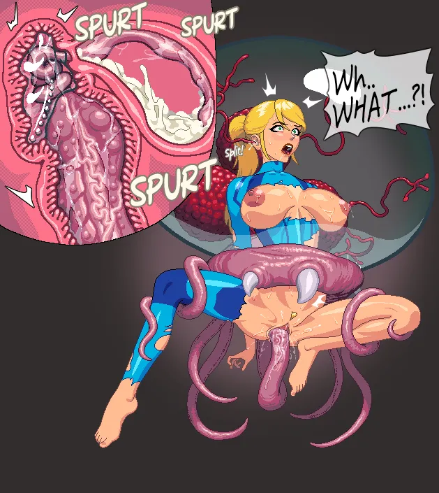 Samus impregnated by Metroid page 6 full
