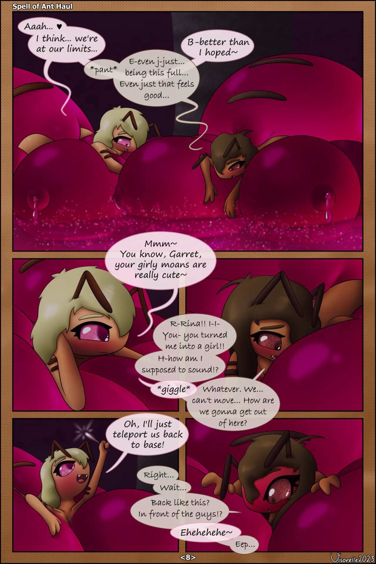 Spell of Ant Haul page 8 full