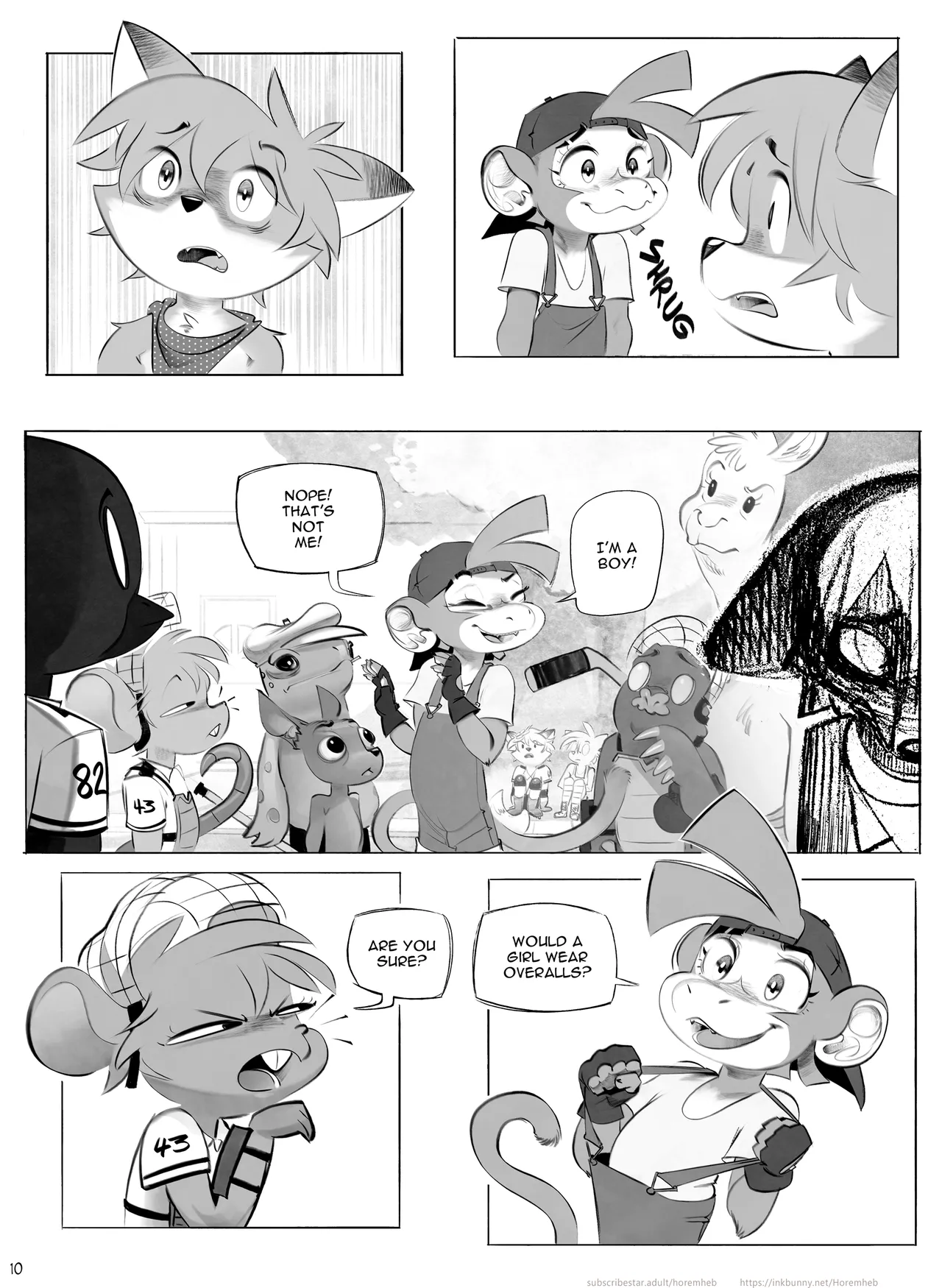 The 3rd Billie Jean Comic page 10 full