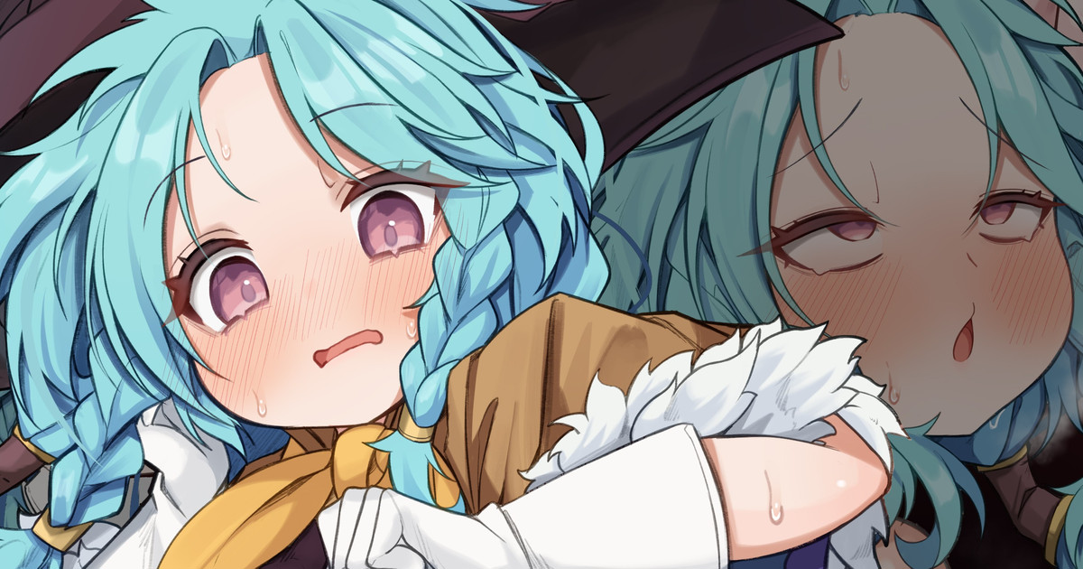 性豪絶倫巨根金ピカモコモコ系主人公とちょろザコよわよわマリオンちゃん page 1 full