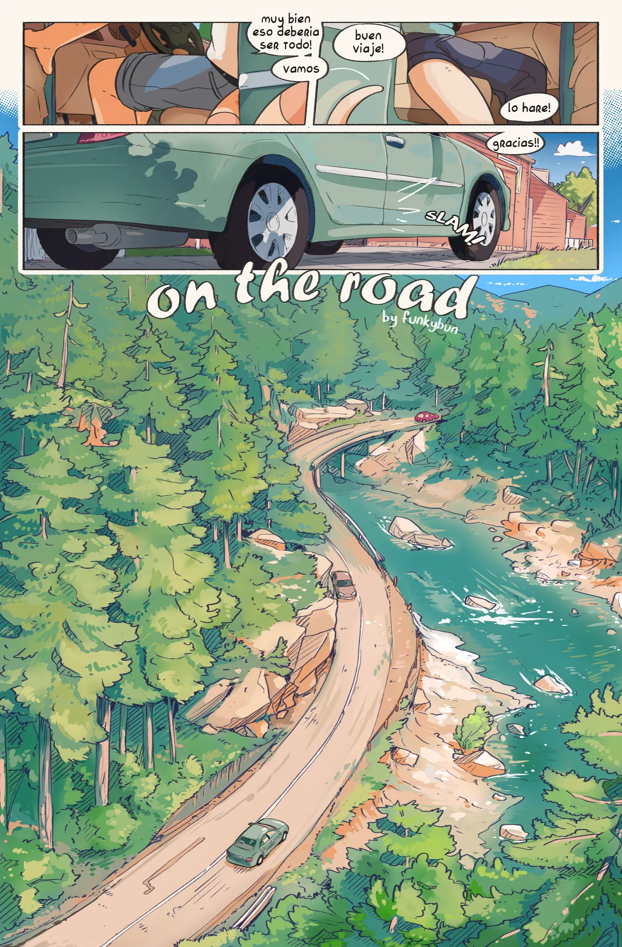 On The Road page 1 full