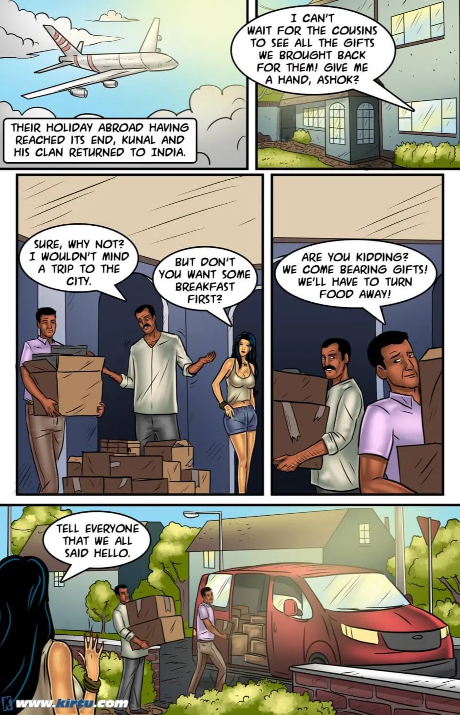 Savita Bhabhi Episode 60 A Family Affair page 2 full