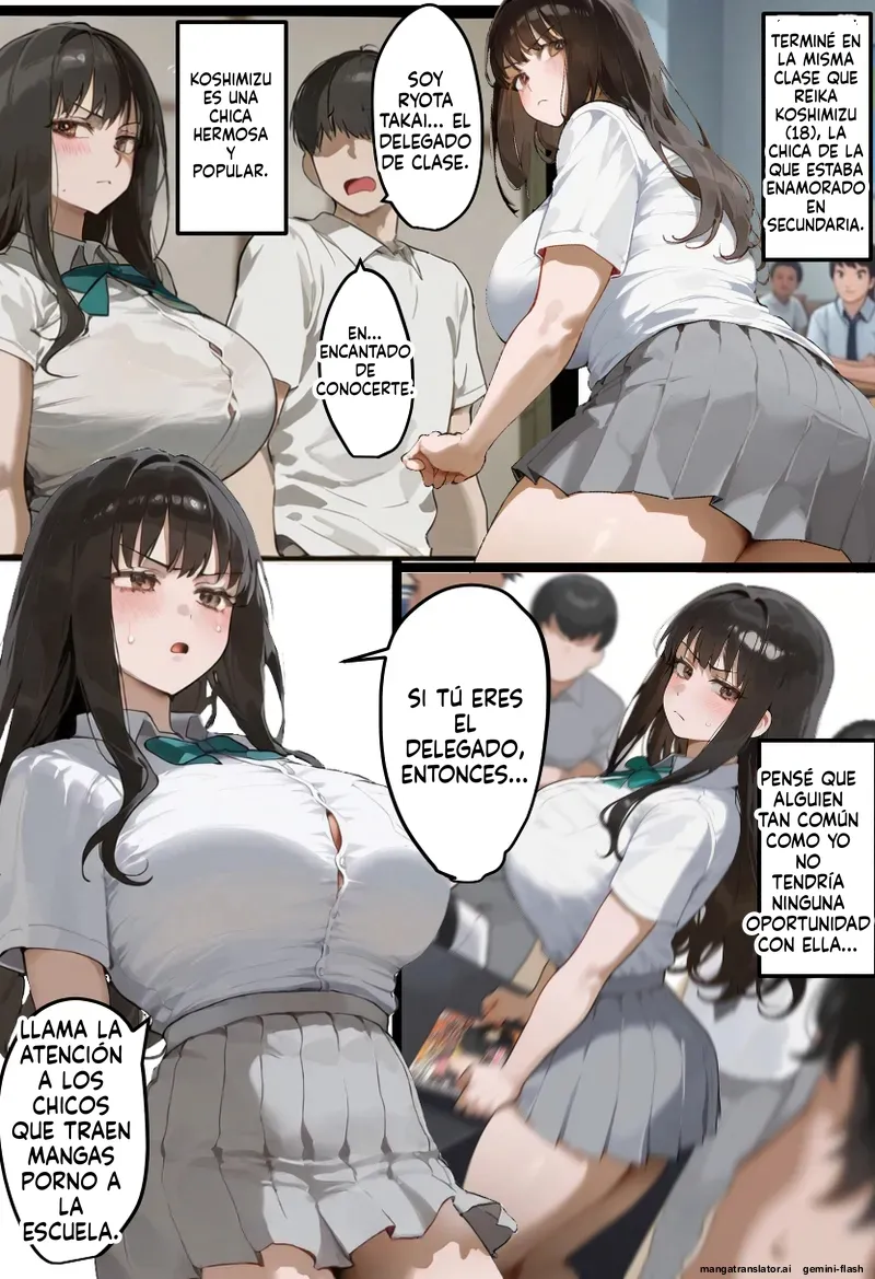 Boku no bakunyu gakkyu iin-cho to okasan  ga tomodachi no tanetsuke oyaji ni netora re harama sa reru hanashi  MTL page 7 full