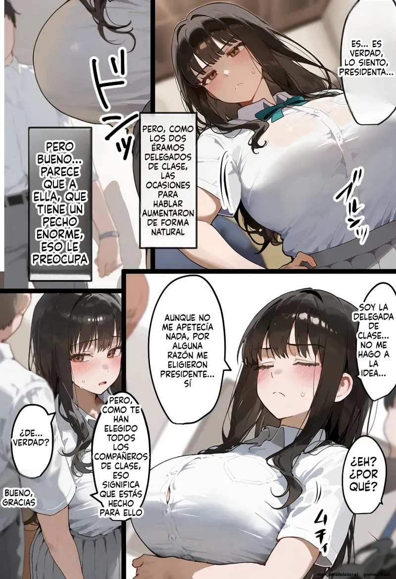 Boku no bakunyu gakkyu iin-cho to okasan  ga tomodachi no tanetsuke oyaji ni netora re harama sa reru hanashi  MTL page 8 full