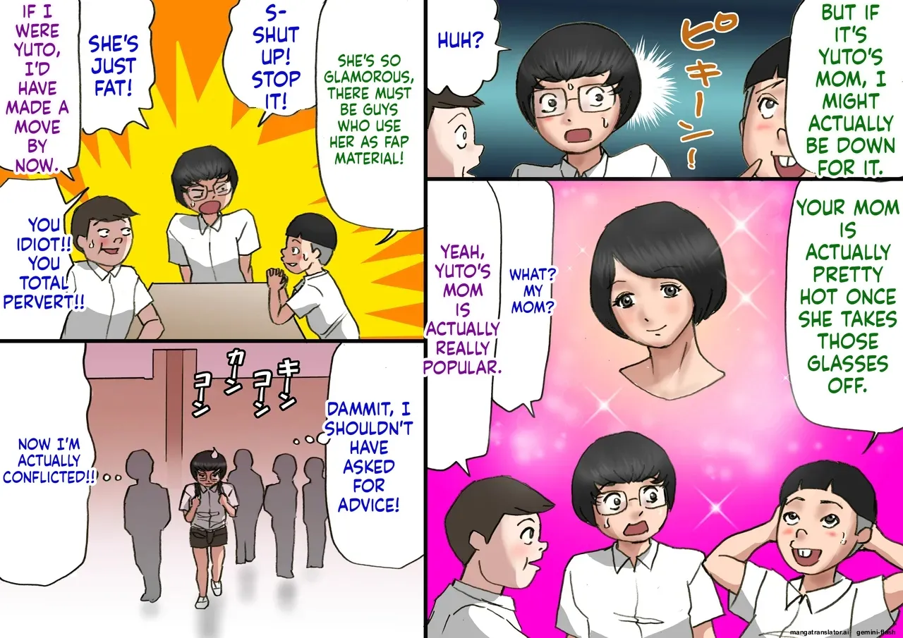 Flirting with my mother and my teenage years, full length page 6 full