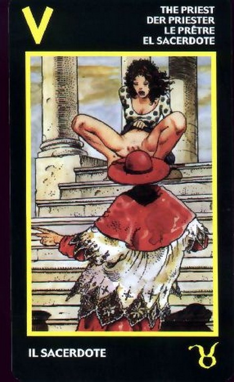 Old Cards Sets - Tarot Erotica - Milo Manara page 7 full