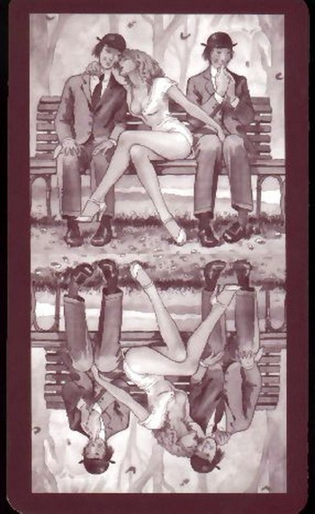 Old Cards Sets - Tarot Erotica - Milo Manara cover