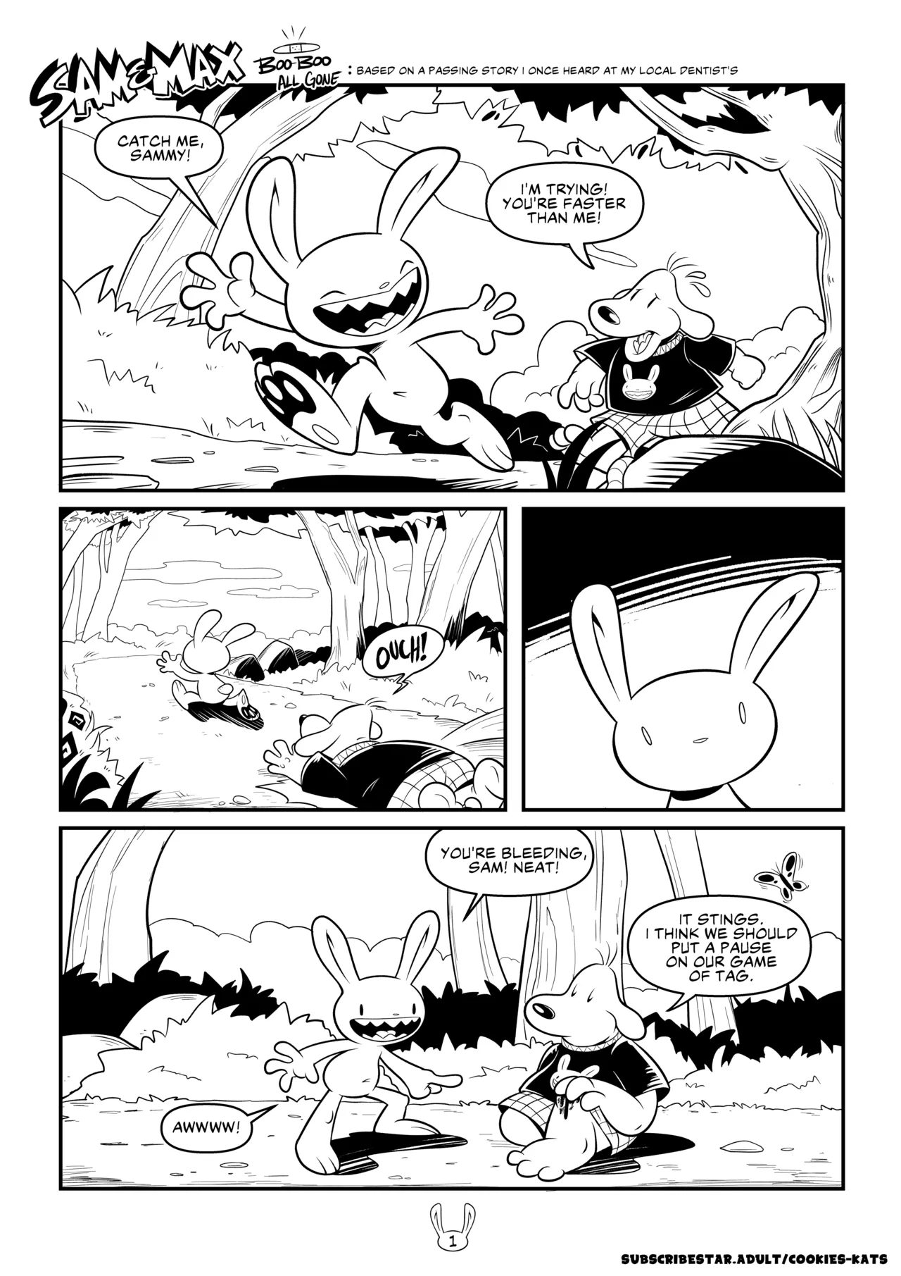 SpaceCookie - Boo Boo All Gone page 1 full