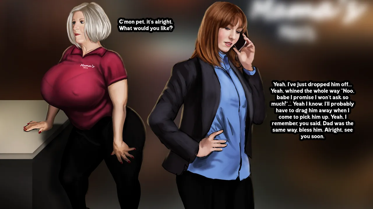 Mama's Men's Daycare page 1 full