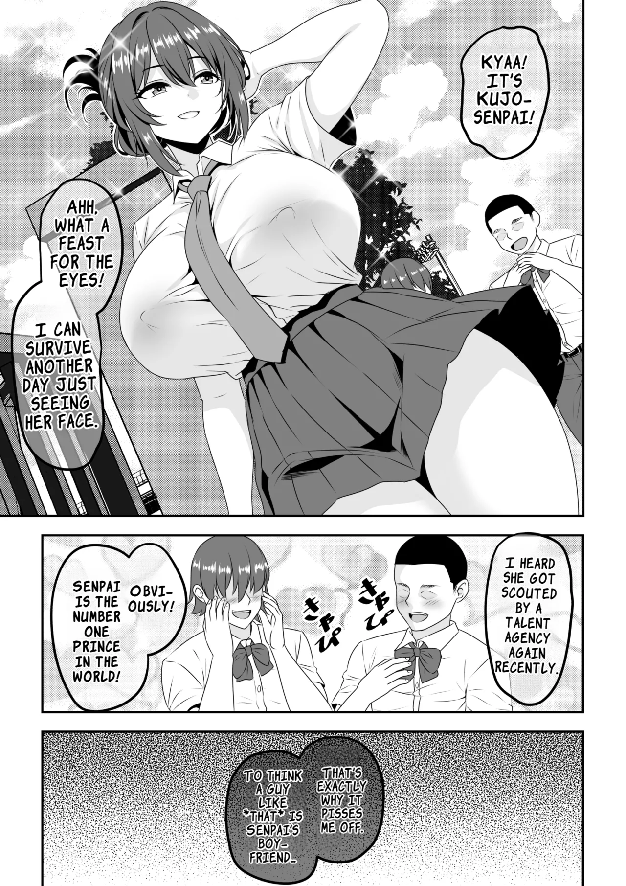 Teisou Gyakuten - Tayoreru Oujisama-kei no Senpai, Hatsu H de Kusso Nasakenai Koshiheko Sourou Sex o Urou Shiteshimau | Chastity Reversal- The Reliable Prince-Type Senpai Is Pathetically Quick in Bed During Our First Time page 2 full