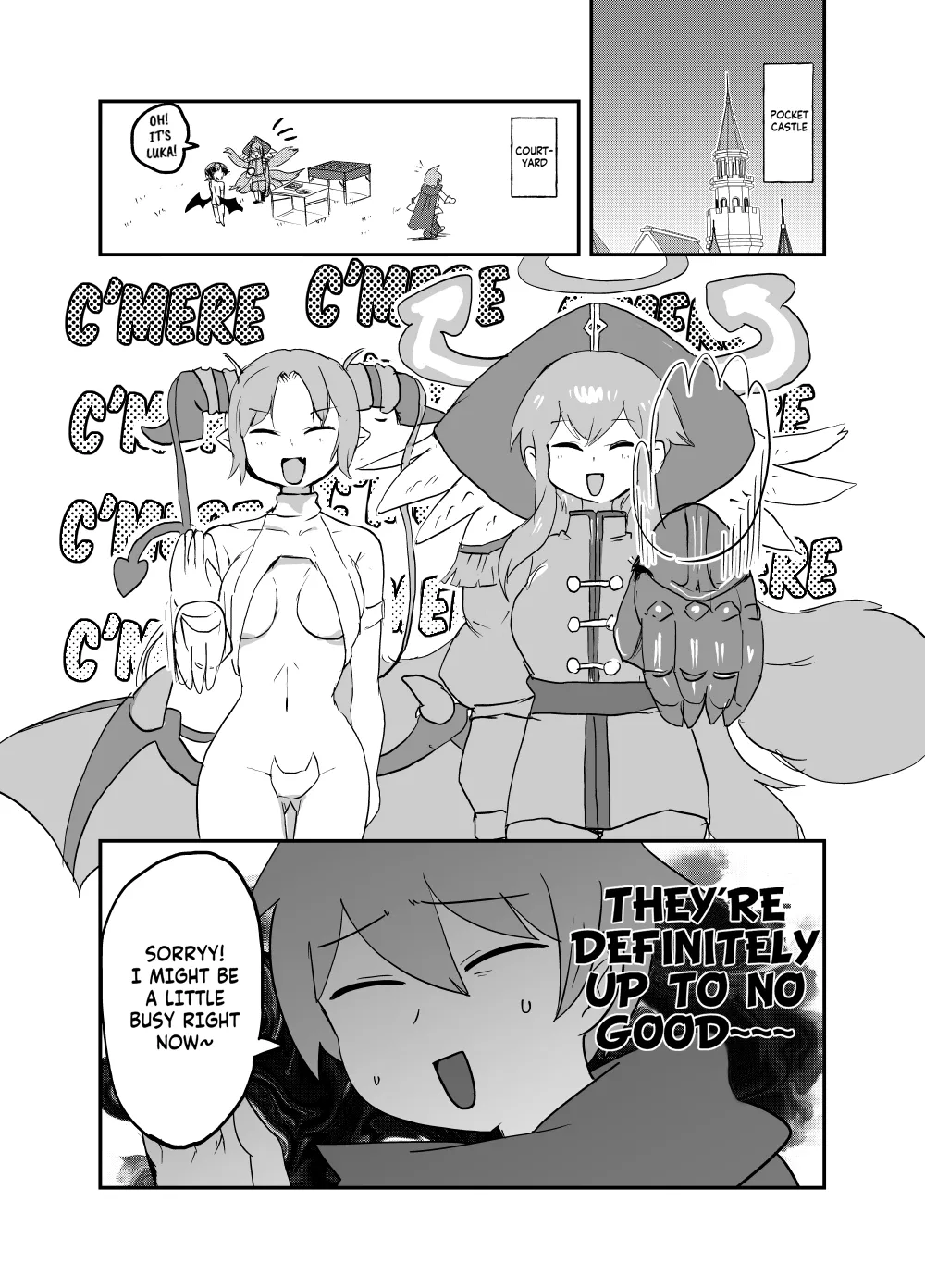 Monster Girl Quest! 4-Koma &amp; Erotic Manga Theater: Spoiler Edition 2 page 3 full