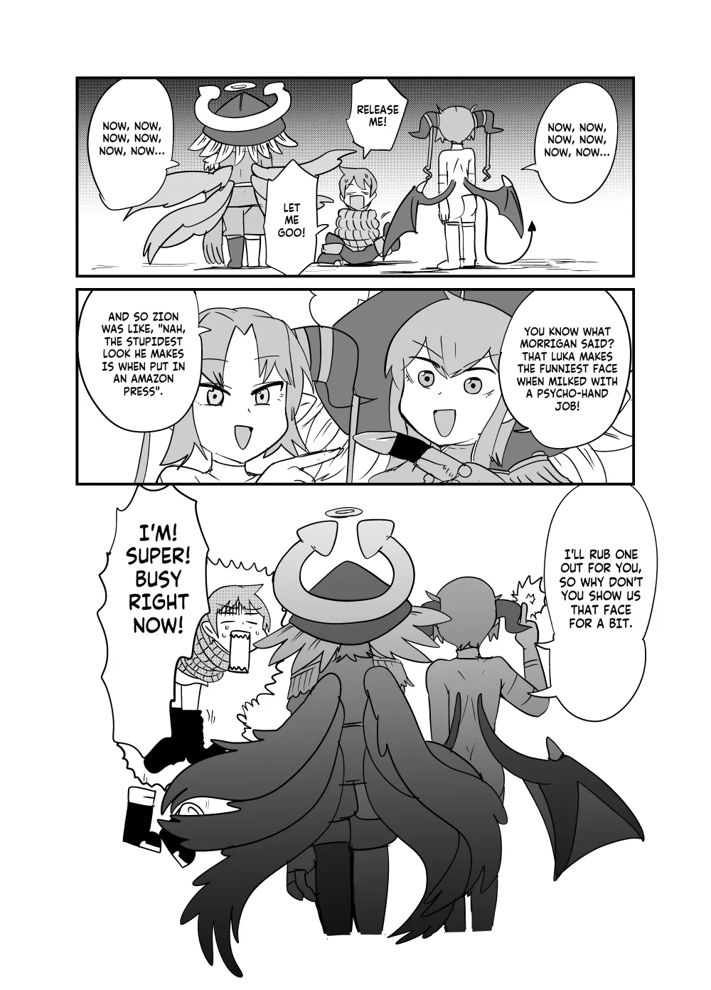 Monster Girl Quest! 4-Koma &amp; Erotic Manga Theater: Spoiler Edition 2 page 4 full