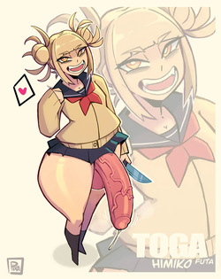 Himiko Toga, Futa Menace