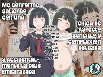 Tonikaku Yaritakute Dakyou no Sue Tsukiatta Jimigao de Hinsou na Karada no Joshi o Ukkari Haramasete Shimatta Ore no Matsuro｜Me Conforme Saliendo con una Chica de Aspecto Sencillo y Complexion Delgada y Accidentalmente la Dejé Embarazada cover