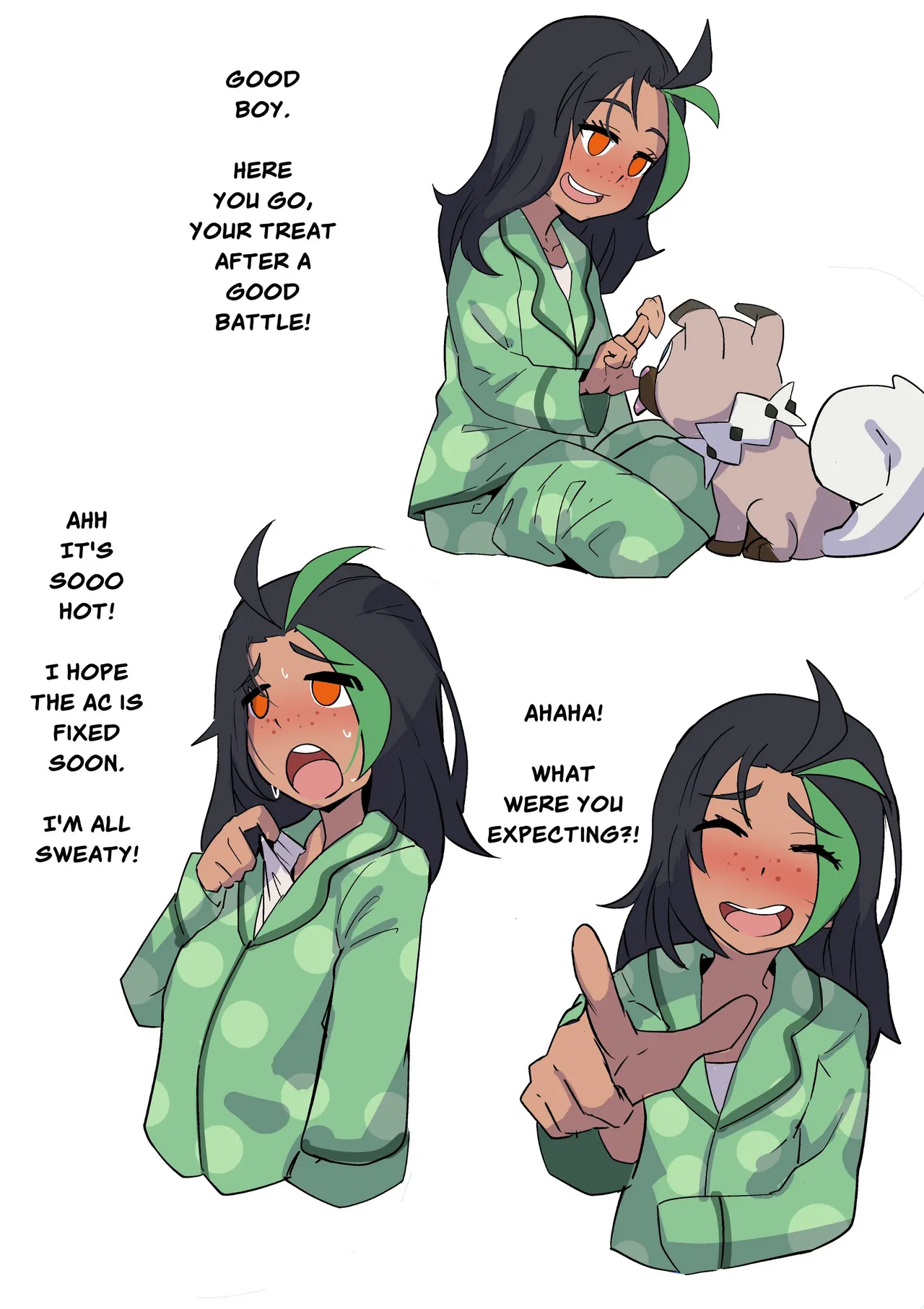 Nemona captures Florian page 8 full